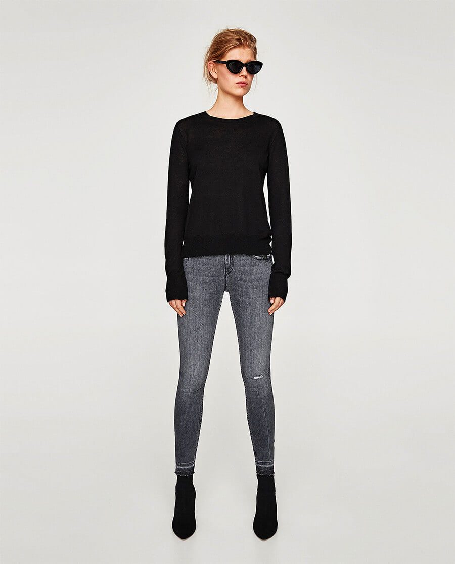 The Skinny Jeans n Dusty Grey