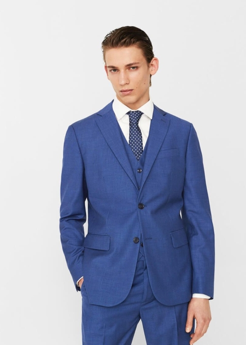 Suit jacket - ink blue